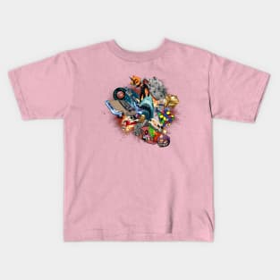 Pop Culture Explosion Kids T-Shirt